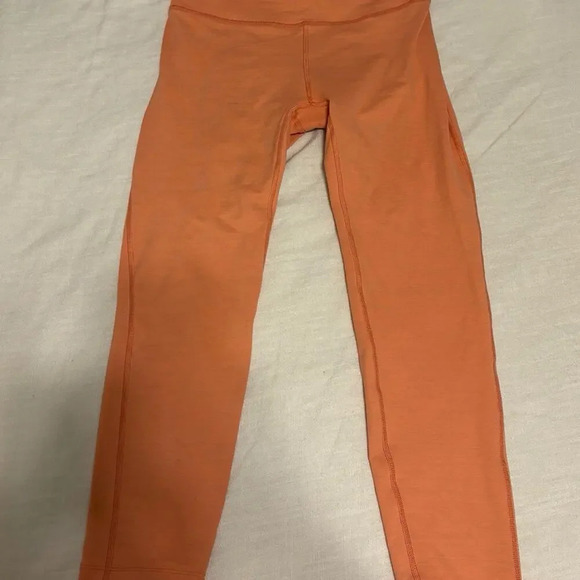 Outdoor Voices Pants - Outdoor Voices Women's Freeform Flow 7/8 Leggings Peach Orange Size Medium